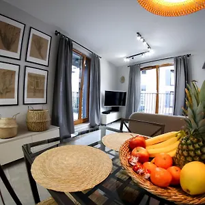 Апартаменты Browar Lubicz | Balcony | Elevator | Free Garage, Краков